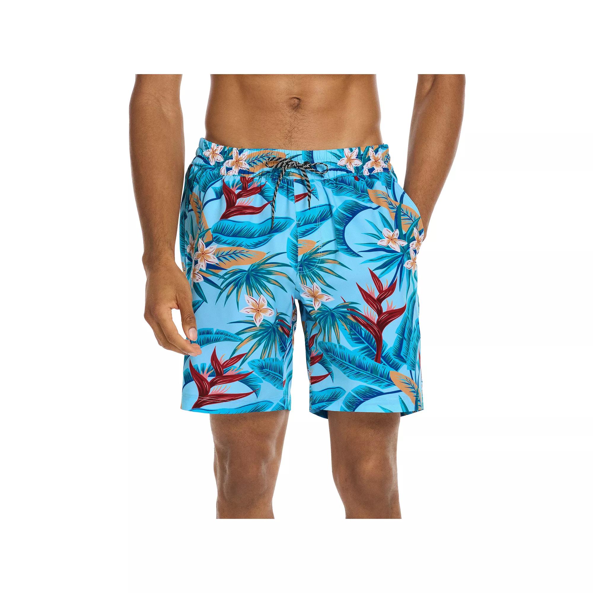 Men's Hurley 7.5" Printed Swim Trunks,  Product Image