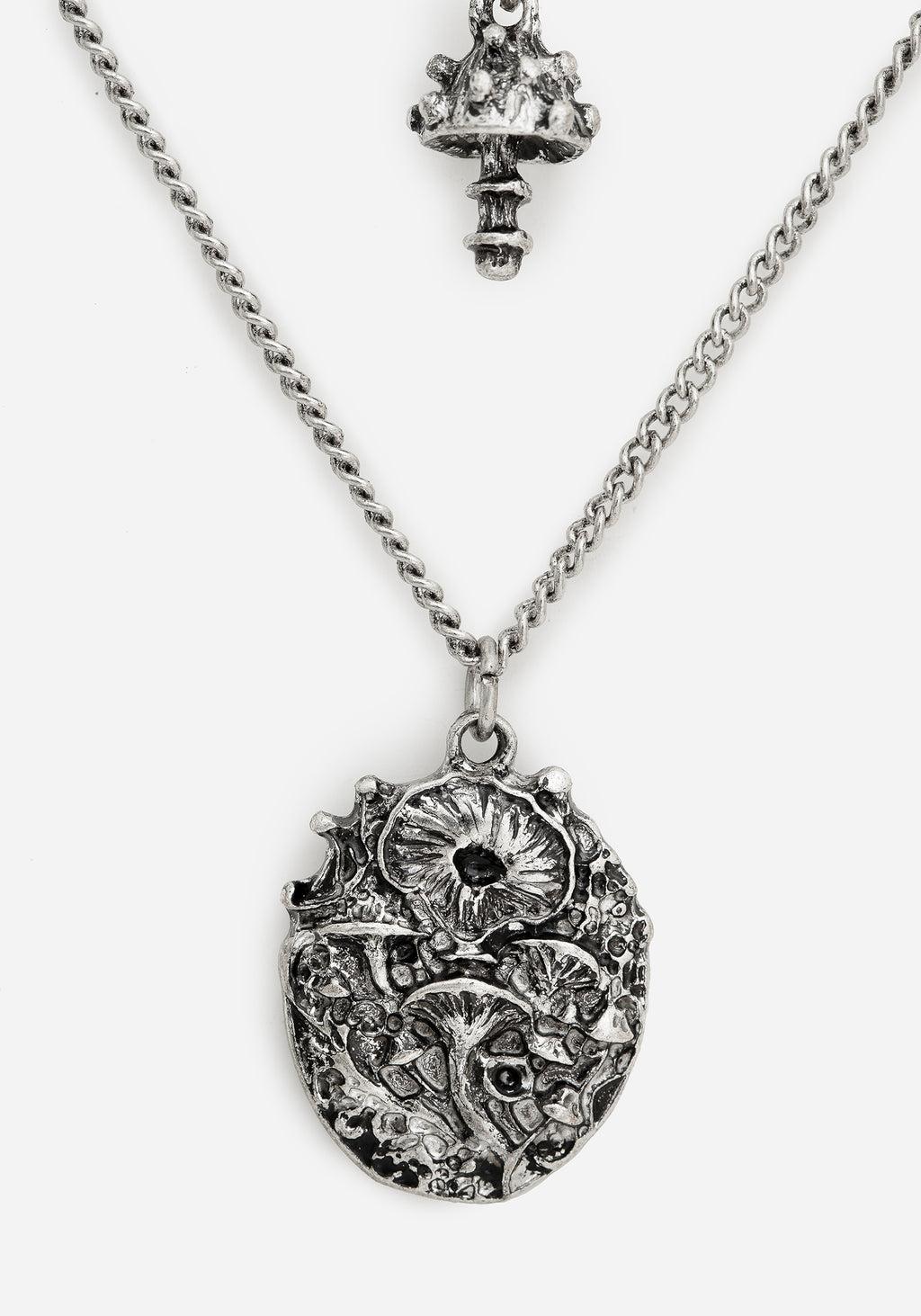 Fabula Layered Charm Necklace Product Image