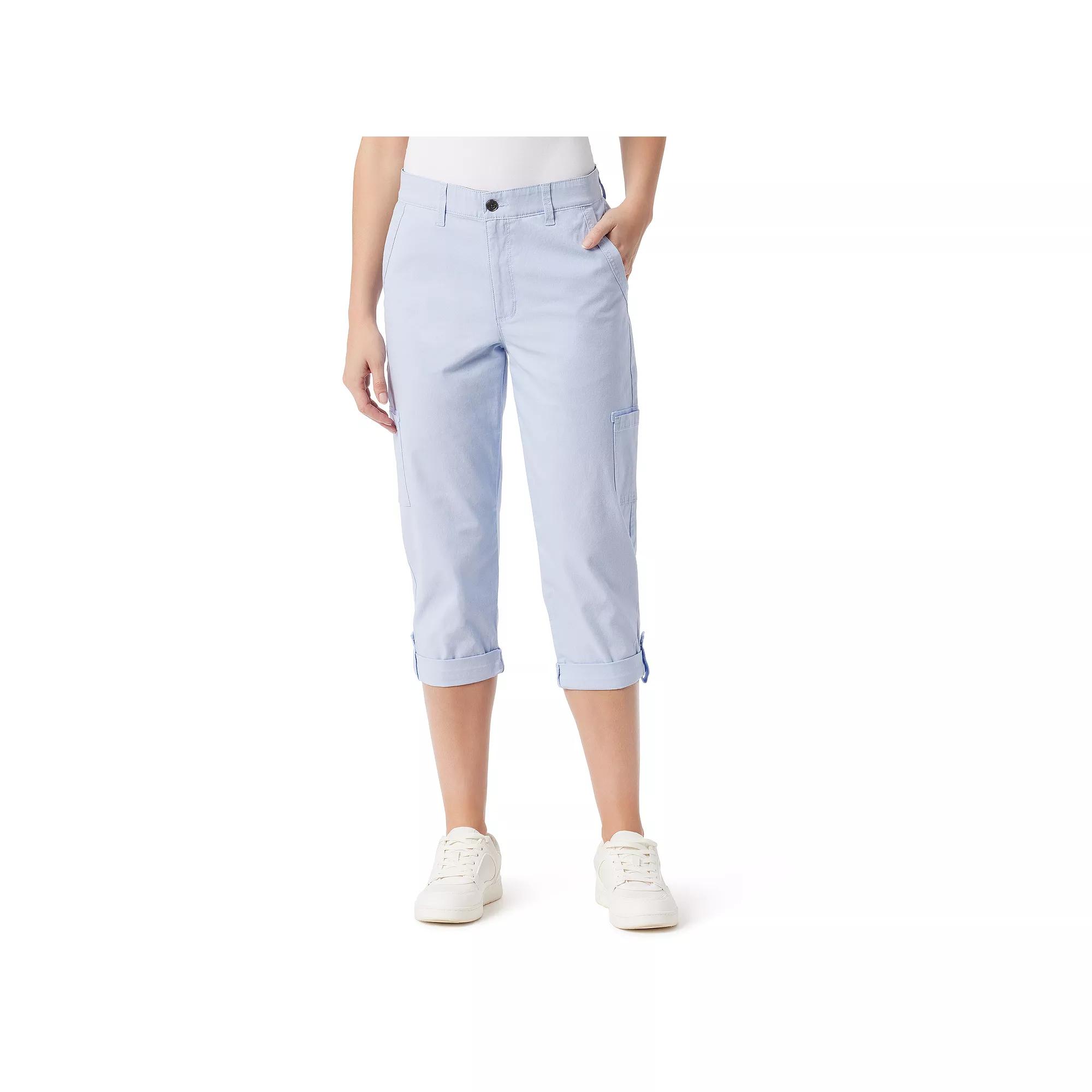 Womens Gloria Vanderbilt Cargo Capris Product Image