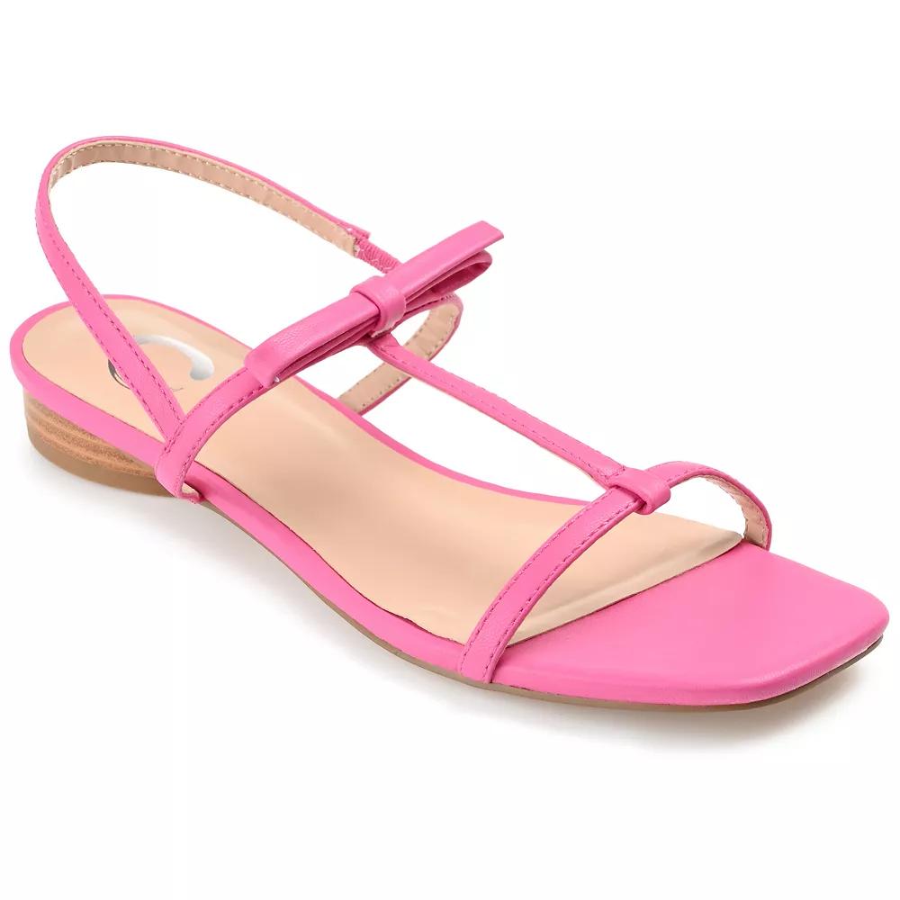 Journee Zaidda Women's T-Strap Sandals,  Product Image
