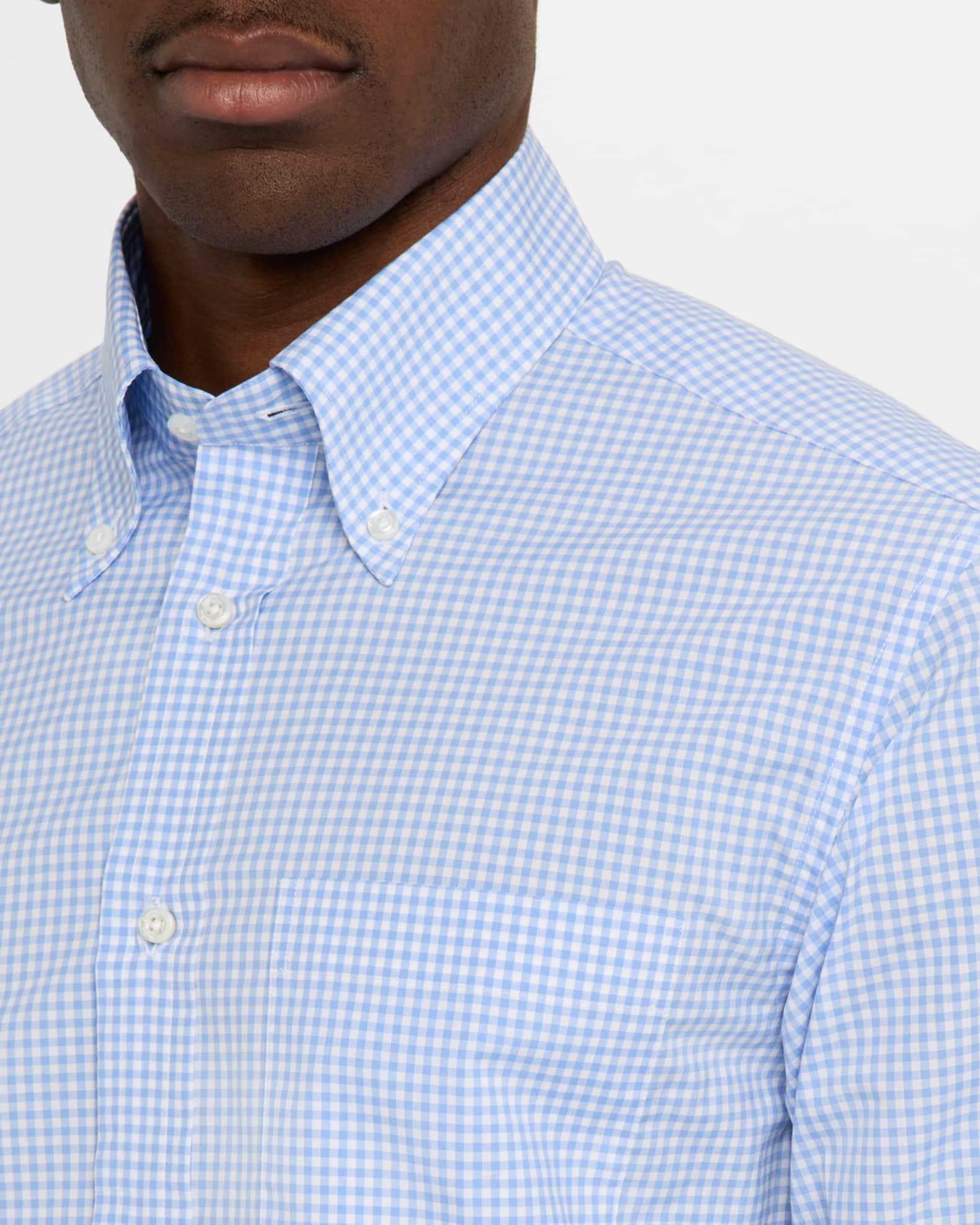 Men's Gingham Sport Shirt Product Image