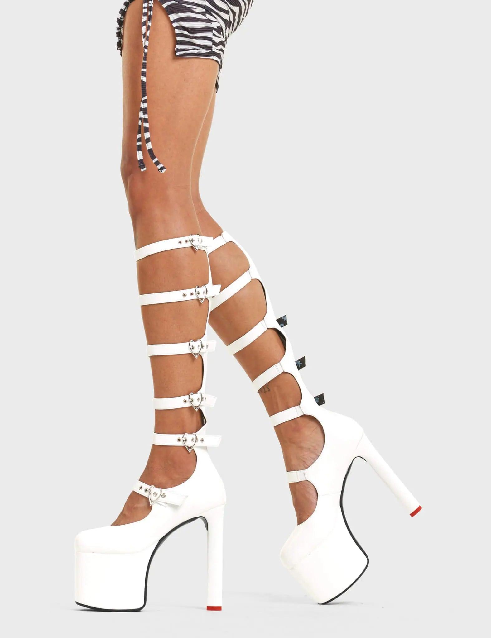 Still Reigning Platform Knee High Boots Product Image