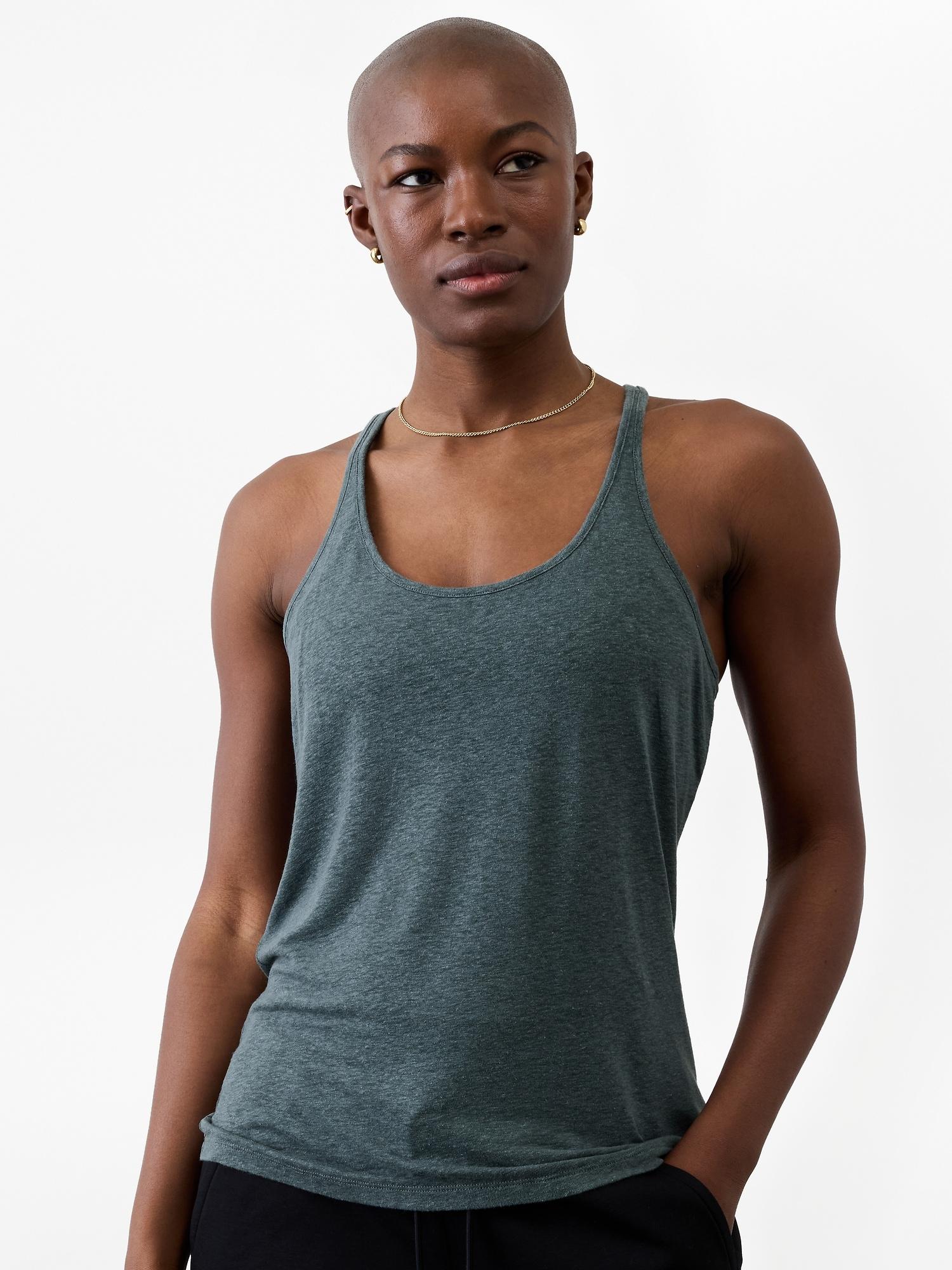Getaway Linen Blend Tank Product Image
