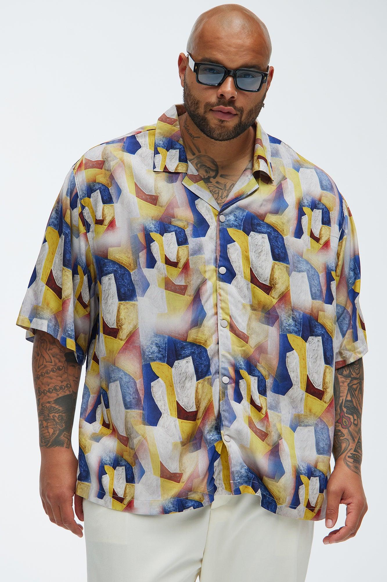 Fossdale Cubism Shirt - Multi Color Product Image