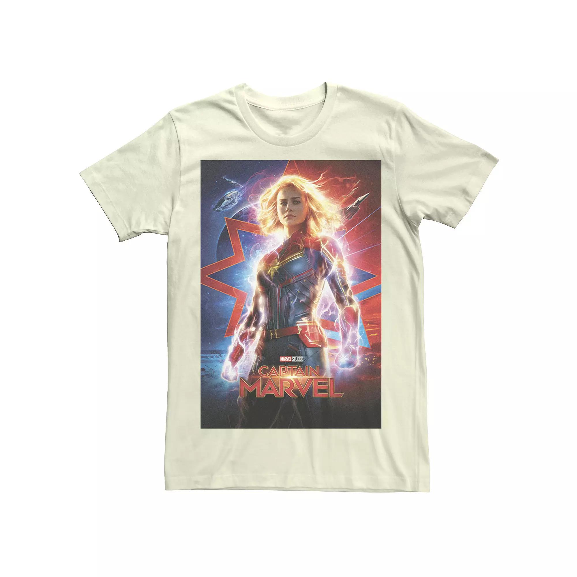Men's Marvel Captain Marvel Movie Poster Suited Up Tee,  Product Image