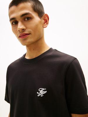 Embroidered Script Monogram T-Shirt Product Image
