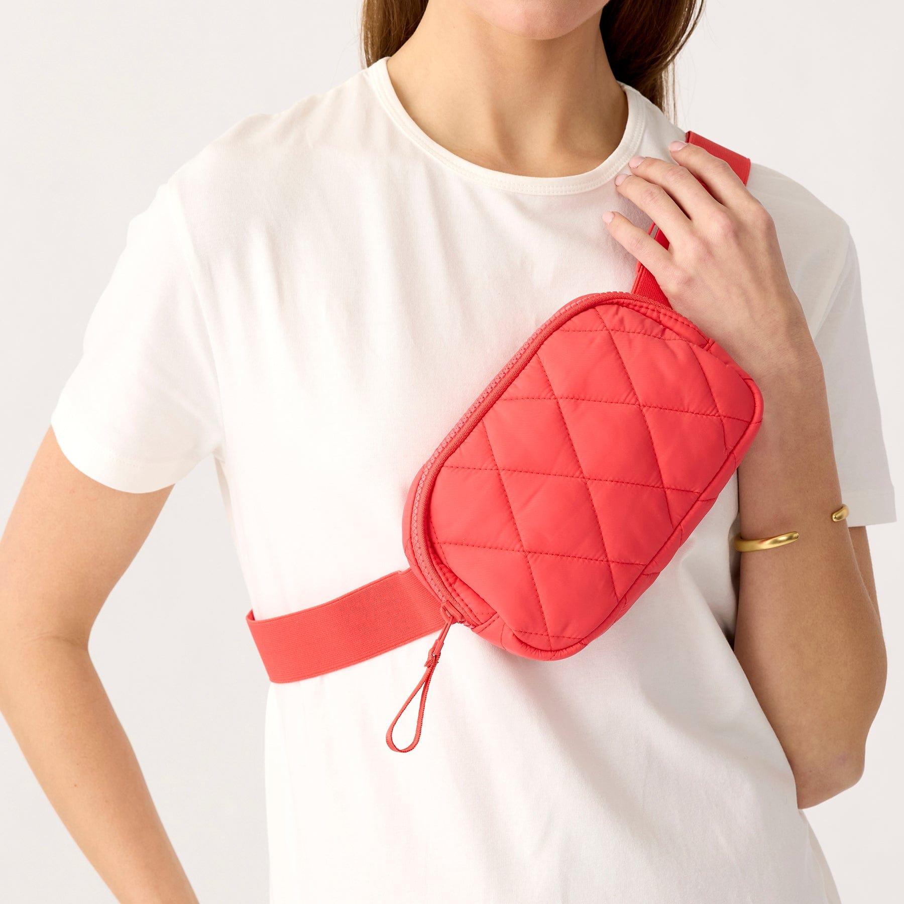 Vera Bradley Woodward Small Belt Bag Women in Cayenne Product Image