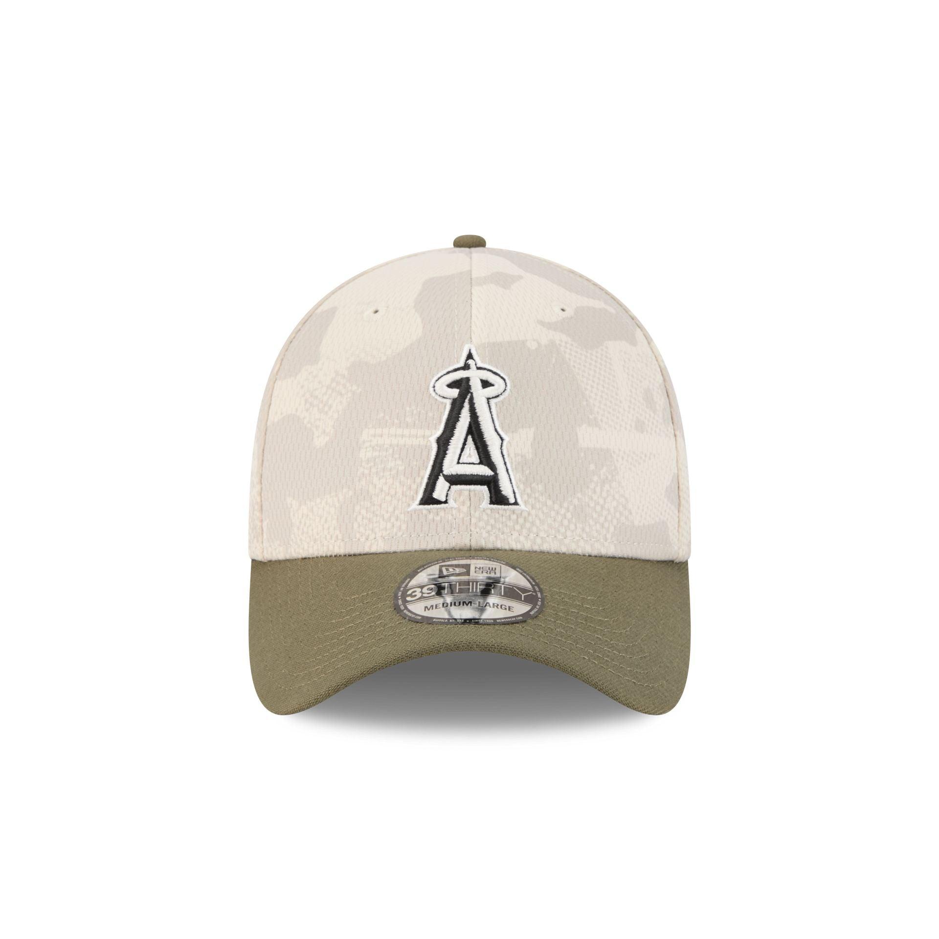 Los Angeles Angels Armed Forces Day 2025 39THIRTY Stretch Fit Hat Male Product Image
