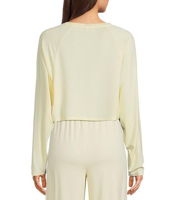 GB Hacci Batwing Cropped Coordinating Pullover Top Product Image