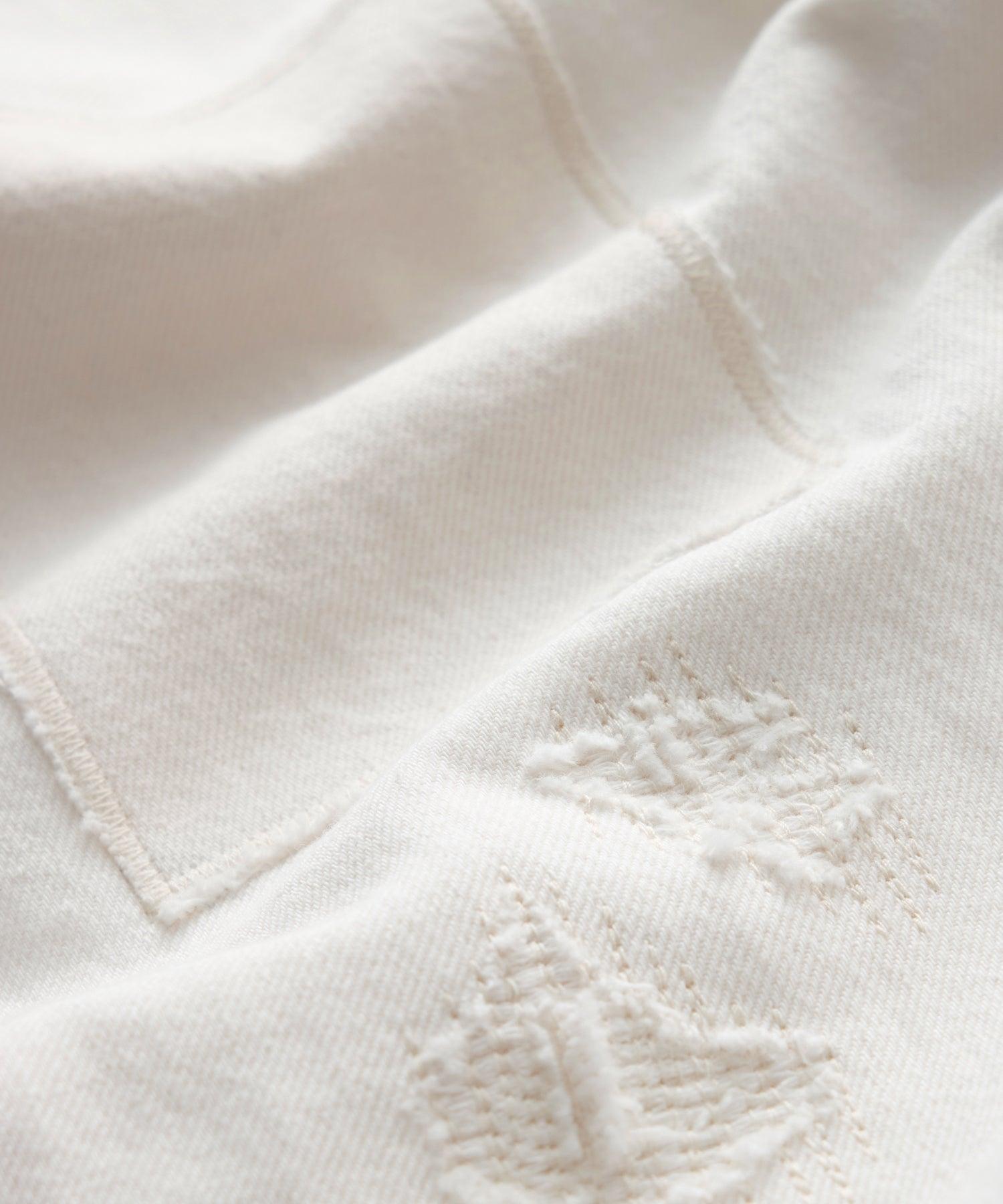 Relaxed Selvedge Jean in Distressed White Product Image