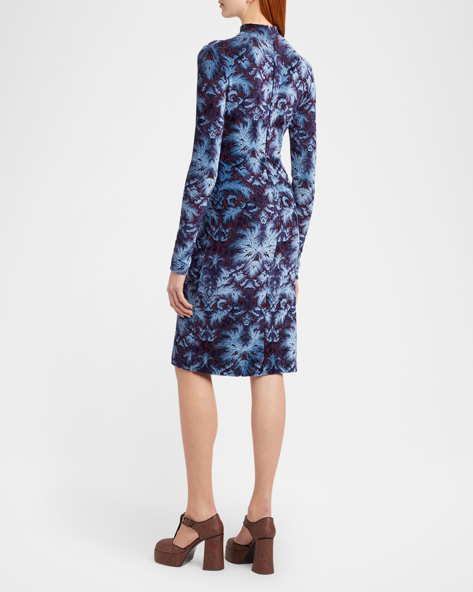 Long-Sleeve Midi Dress  Product Image