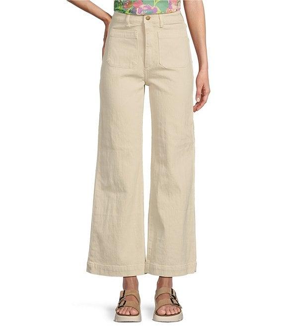 Daze Pleaser High Rise Wide Ankle Length Jeans Product Image