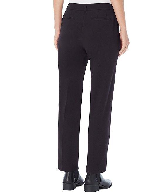 Jones New York Bi-Stretch Tapered Straight Leg Woven Pants Product Image