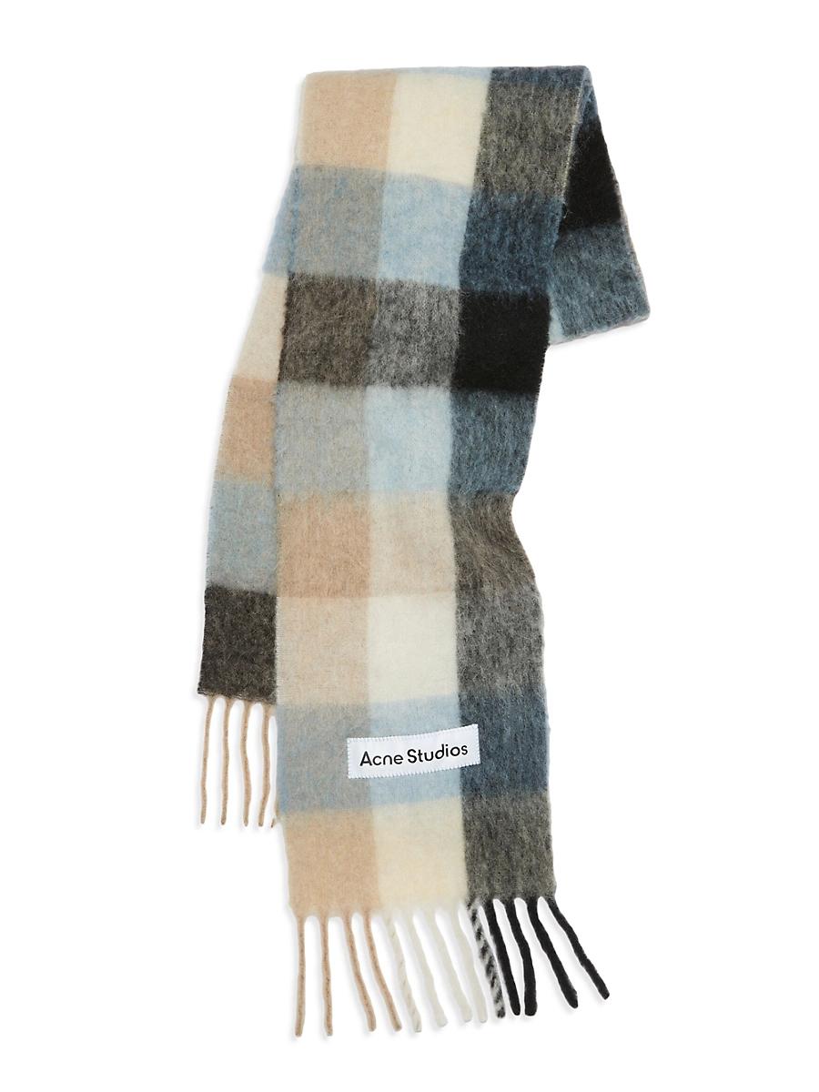 Womens Vally Check Scarf Product Image