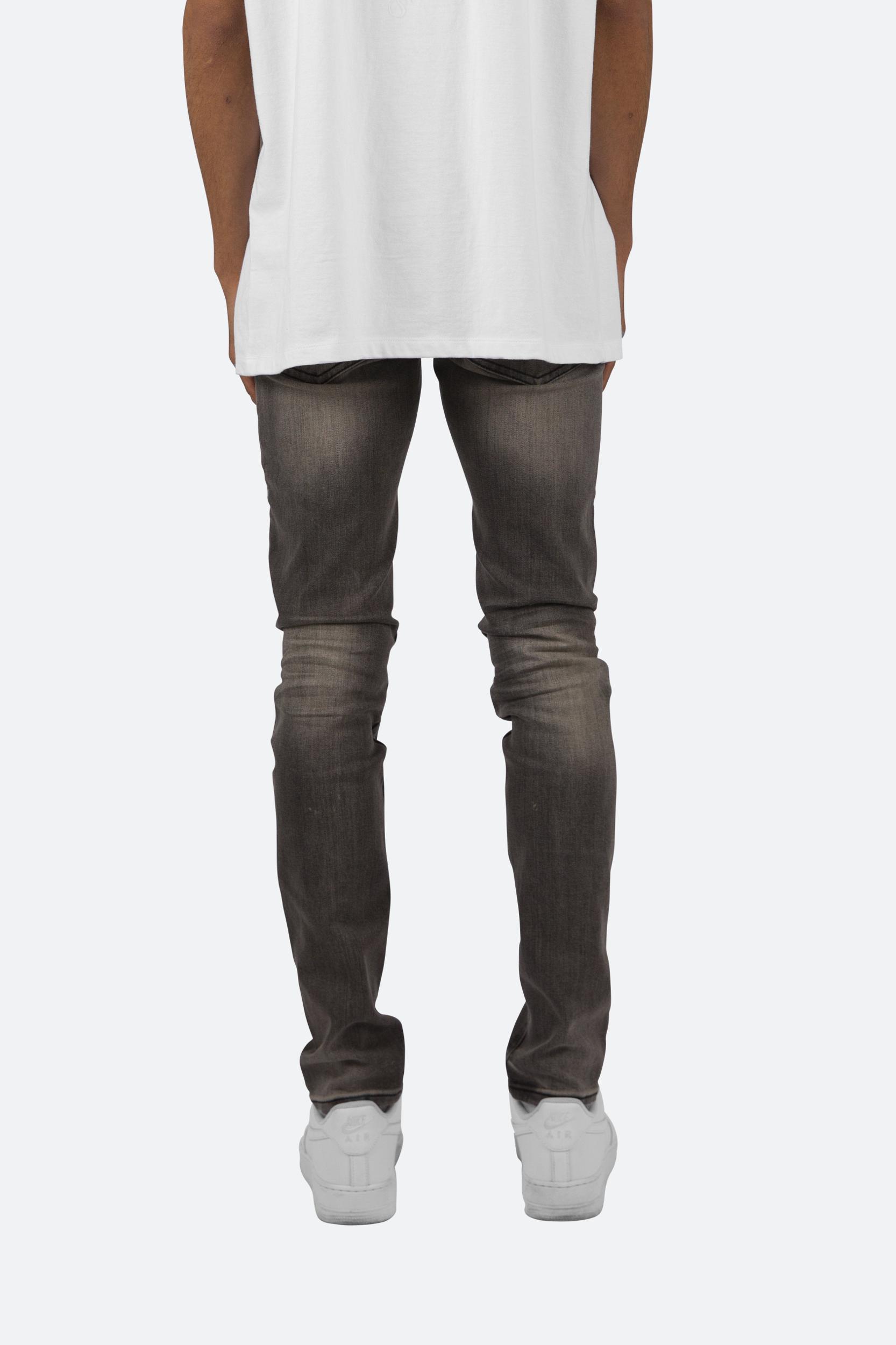 X145 Skinny Denim - Grey Product Image
