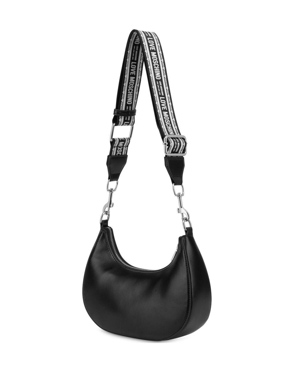 logo-embossed shoulder bag Product Image