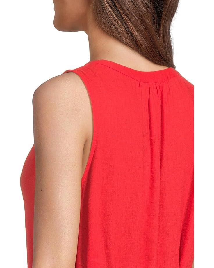 Coastalina Sleeveless Wrap Midi Dress Product Image