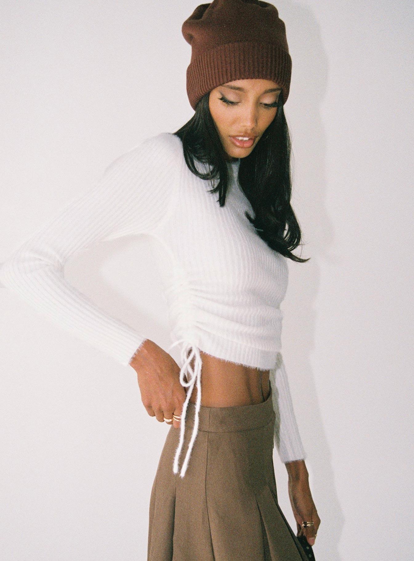 Jesica Sweater White Product Image