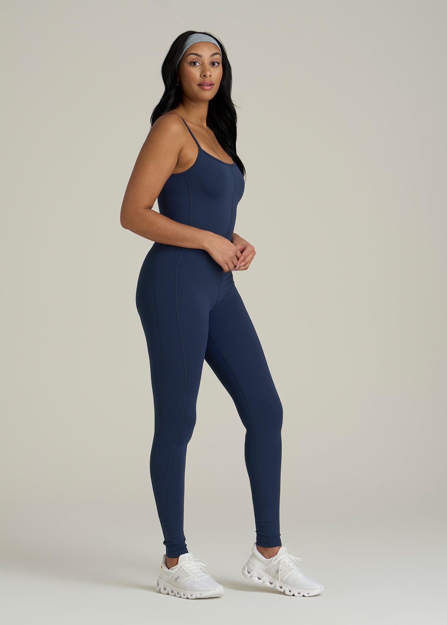 Balance Spaghetti Strap Jumpsuit for Tall Women in Regal Blue Female Product Image