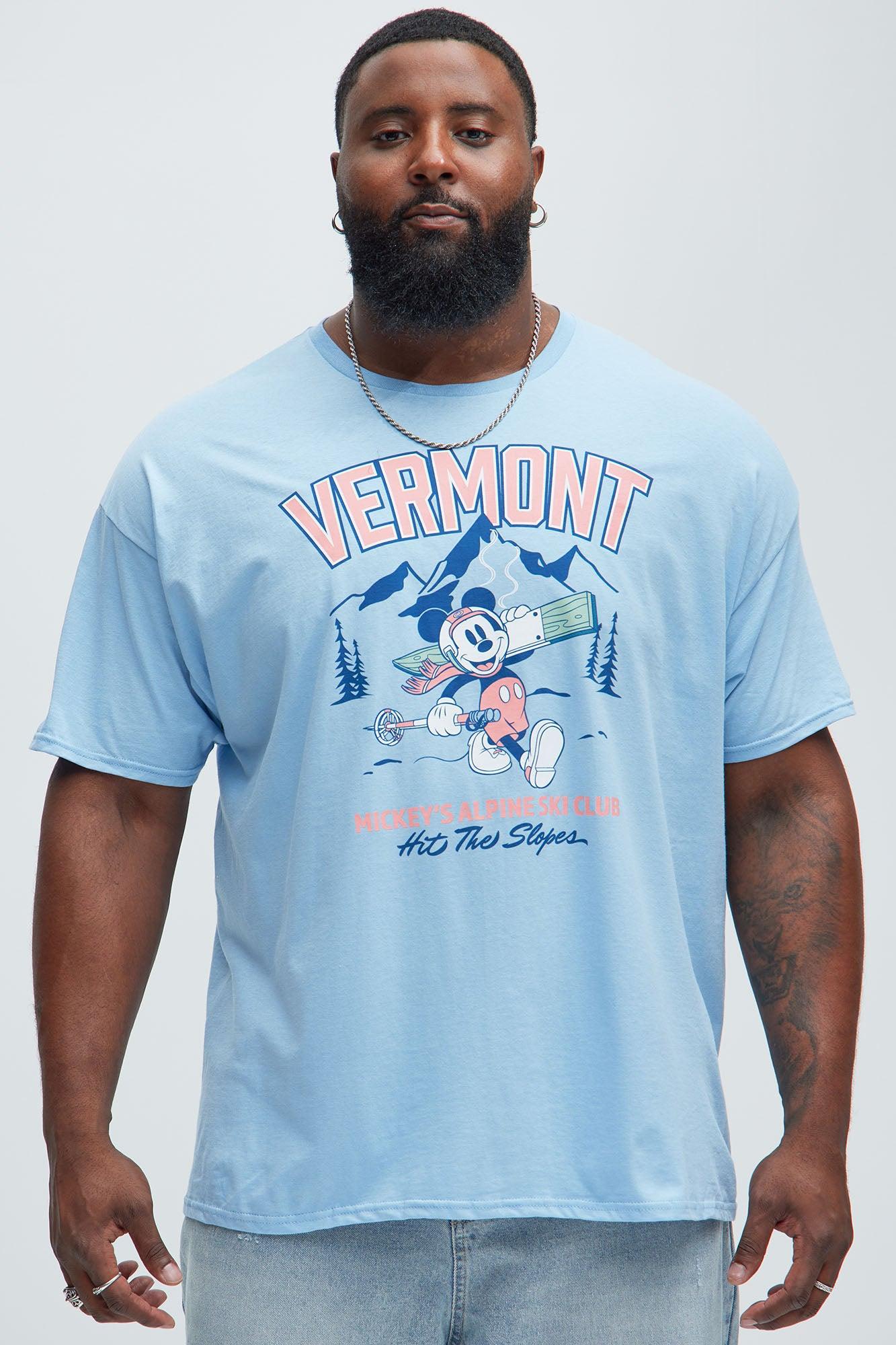 Disney Vermont Alpine Ski Club Short Sleeve Tee - Light Blue Product Image