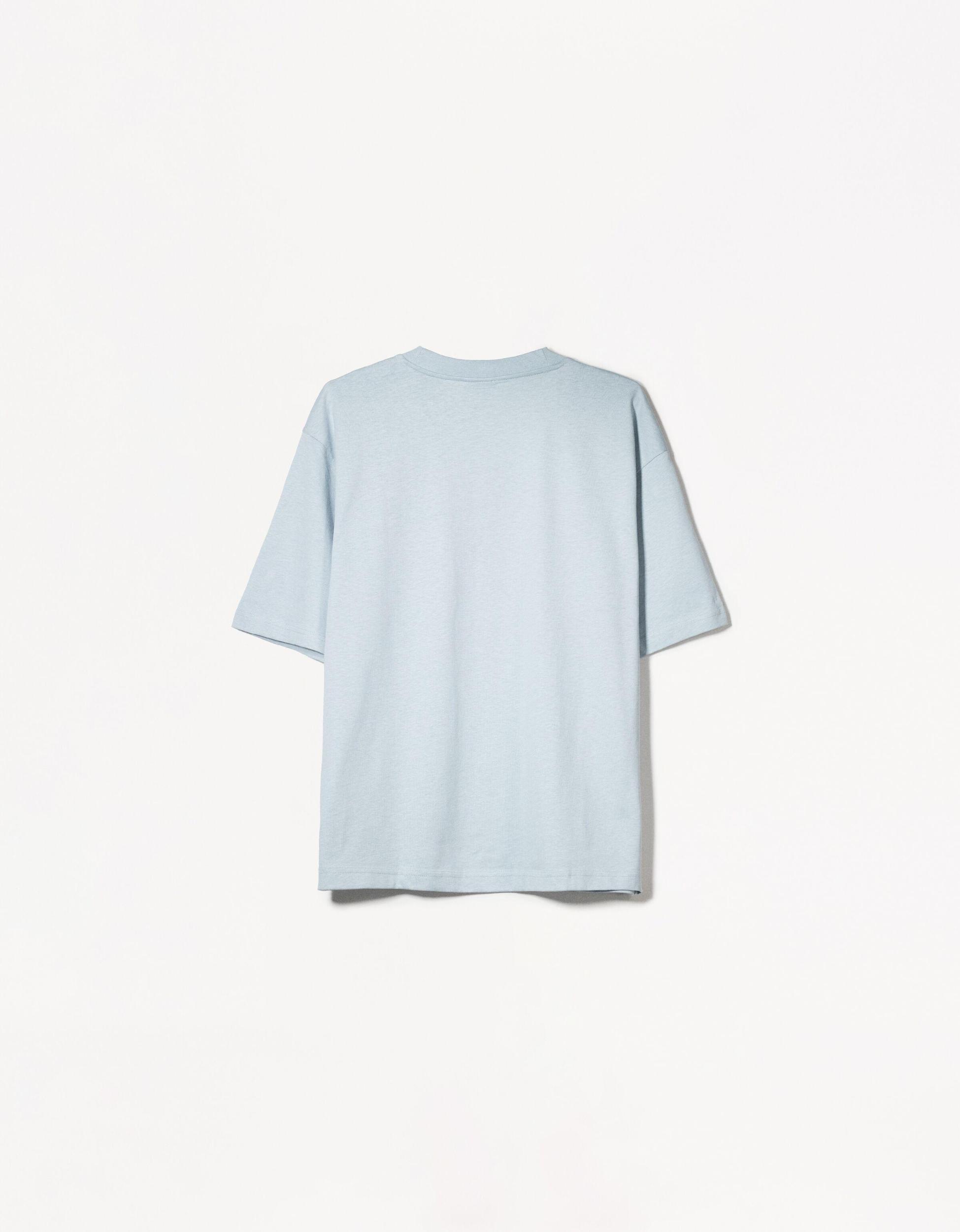 Oversize short sleeve heavy cotton T-shirt Product Image