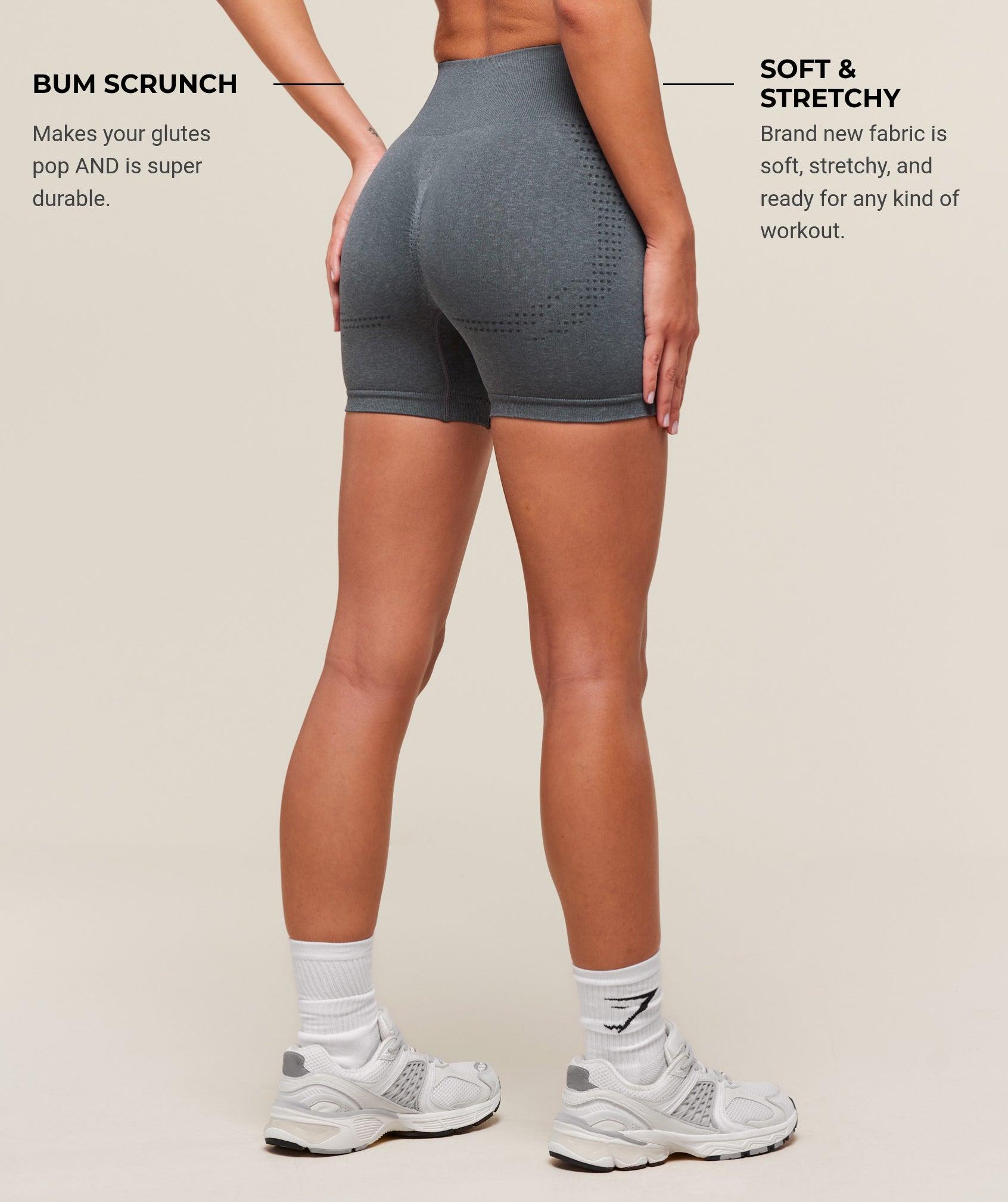 Gymshark Vital Soft Short - Strong Grey/Marl Female Product Image