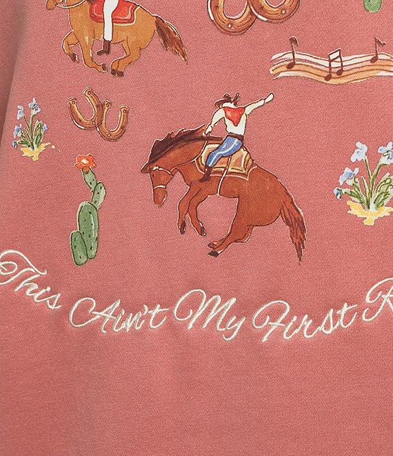 Bailey Rose Western Horse Rodeo Sweater Product Image
