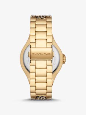 Oversized Lennox Animal Pavé -Tone Watch Product Image