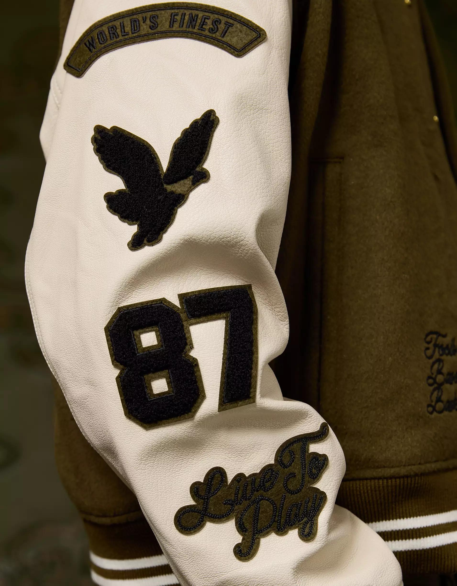 AE x Tru Kolors Varsity Jacket Product Image