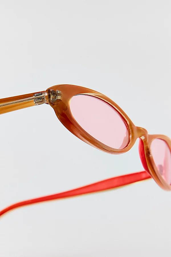 Vintage & ReMADE by UO Vintage By UO Tally Amber 90s Sunglasses Womens at Urban Outfitters Product Image