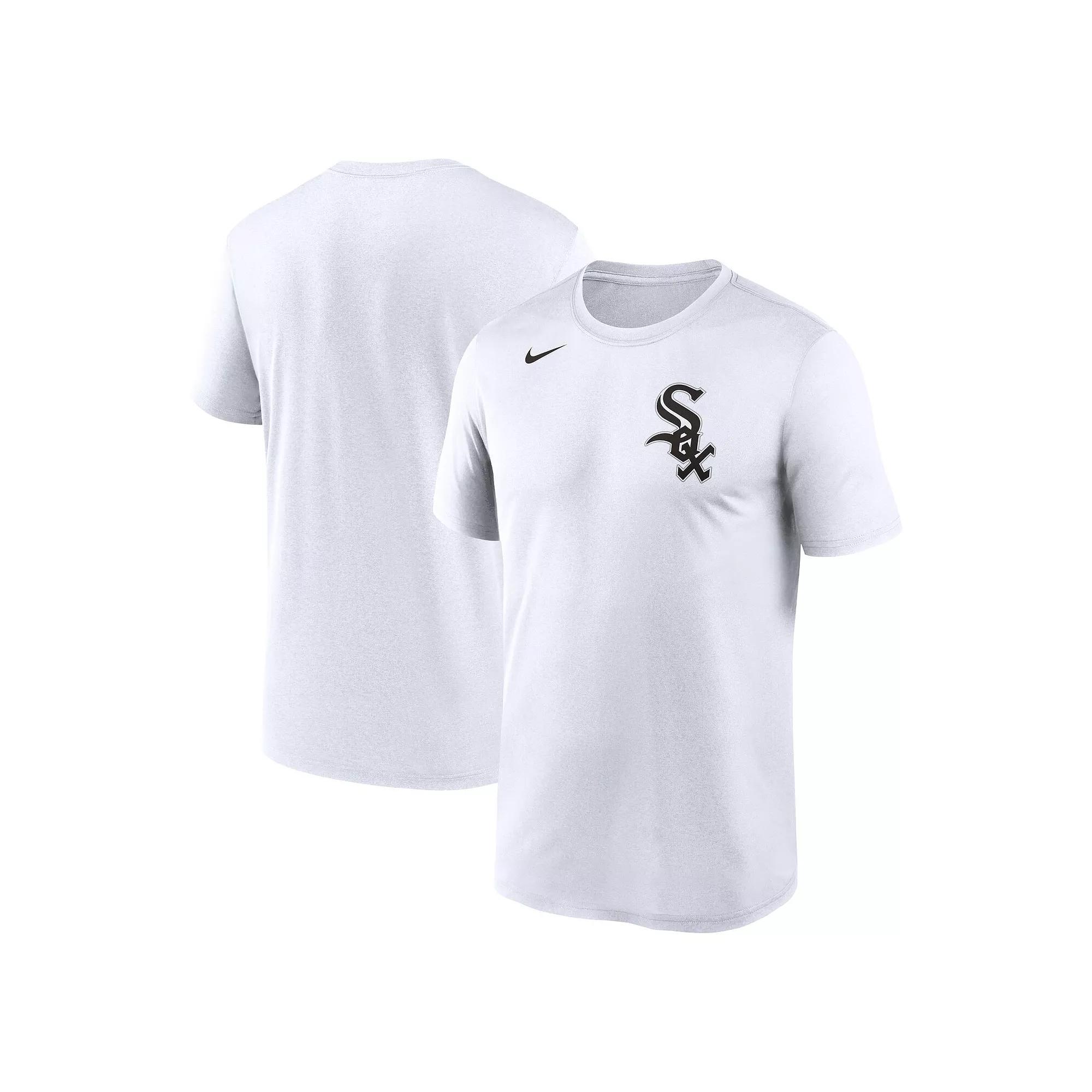 Men's Nike White Chicago White Sox New Legend Wordmark T-Shirt,  Product Image