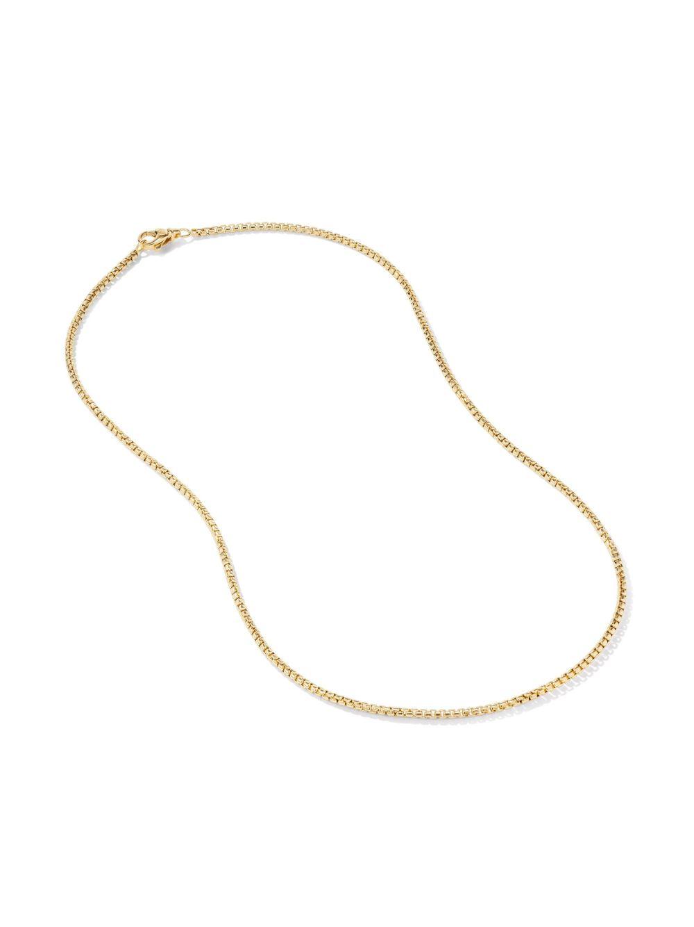 18kt yellow gold Box Chain necklace (2.7mm) Product Image