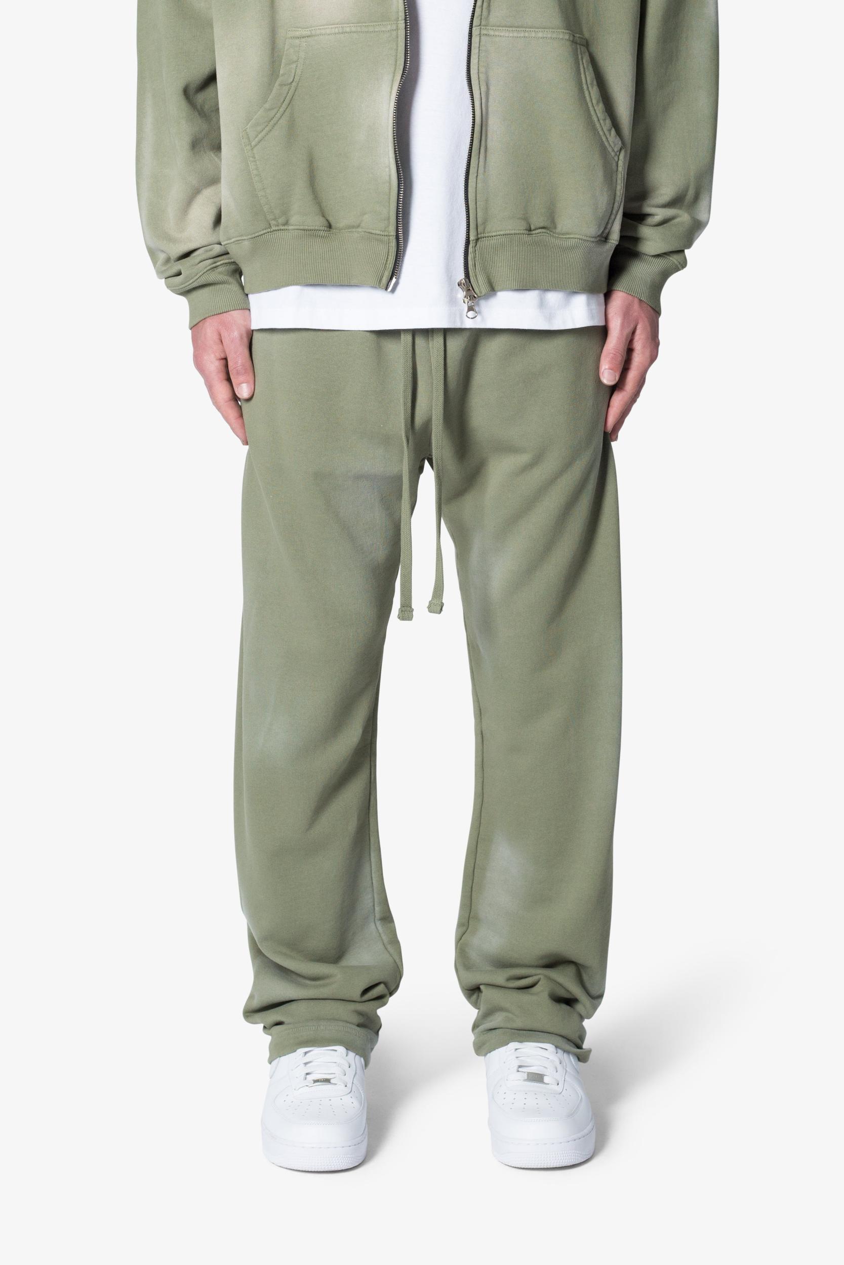 Faded Relaxed Every Day Sweatpants - Washed Olive Product Image