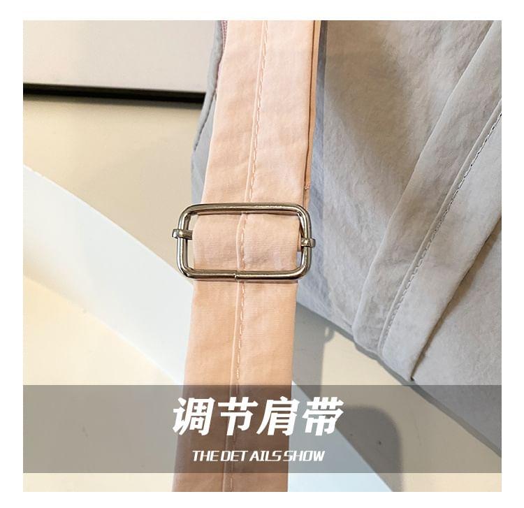 Lettering Applique Duffle Bag Product Image