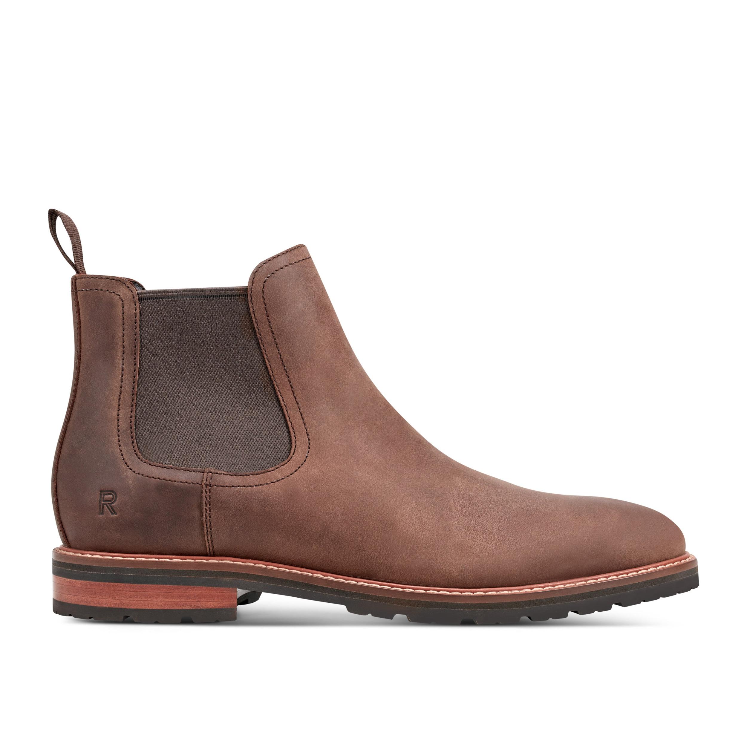 Men's Cassius Slip-on Almond Toe Boots Product Image