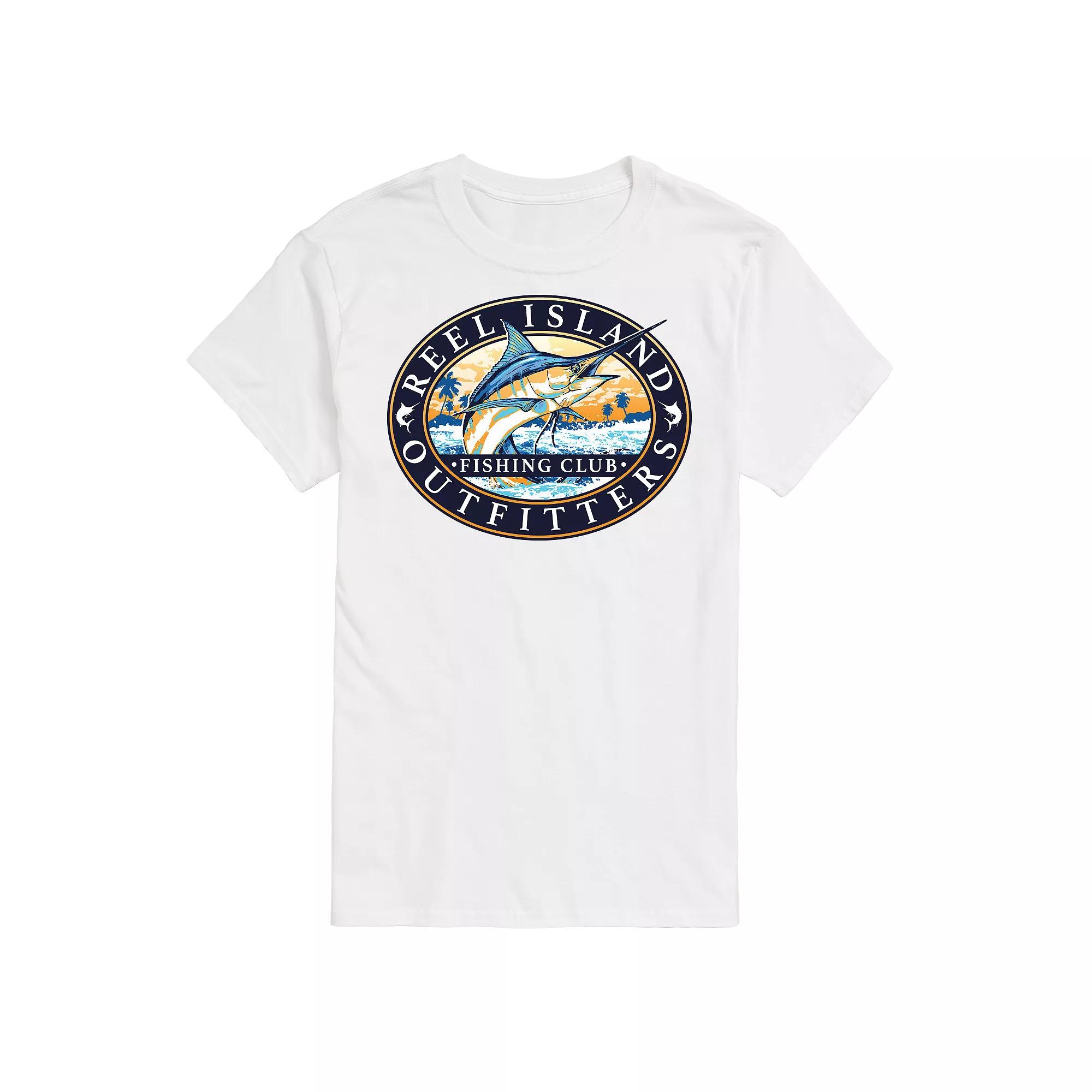 Big & Tall Reel Island Outfitters Tee, Men's,  Product Image