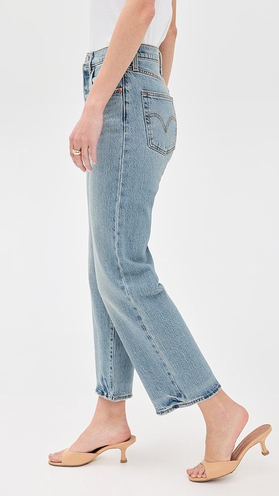 Levi's Ribcage Straight Ankle Jeans | Shopbop Product Image