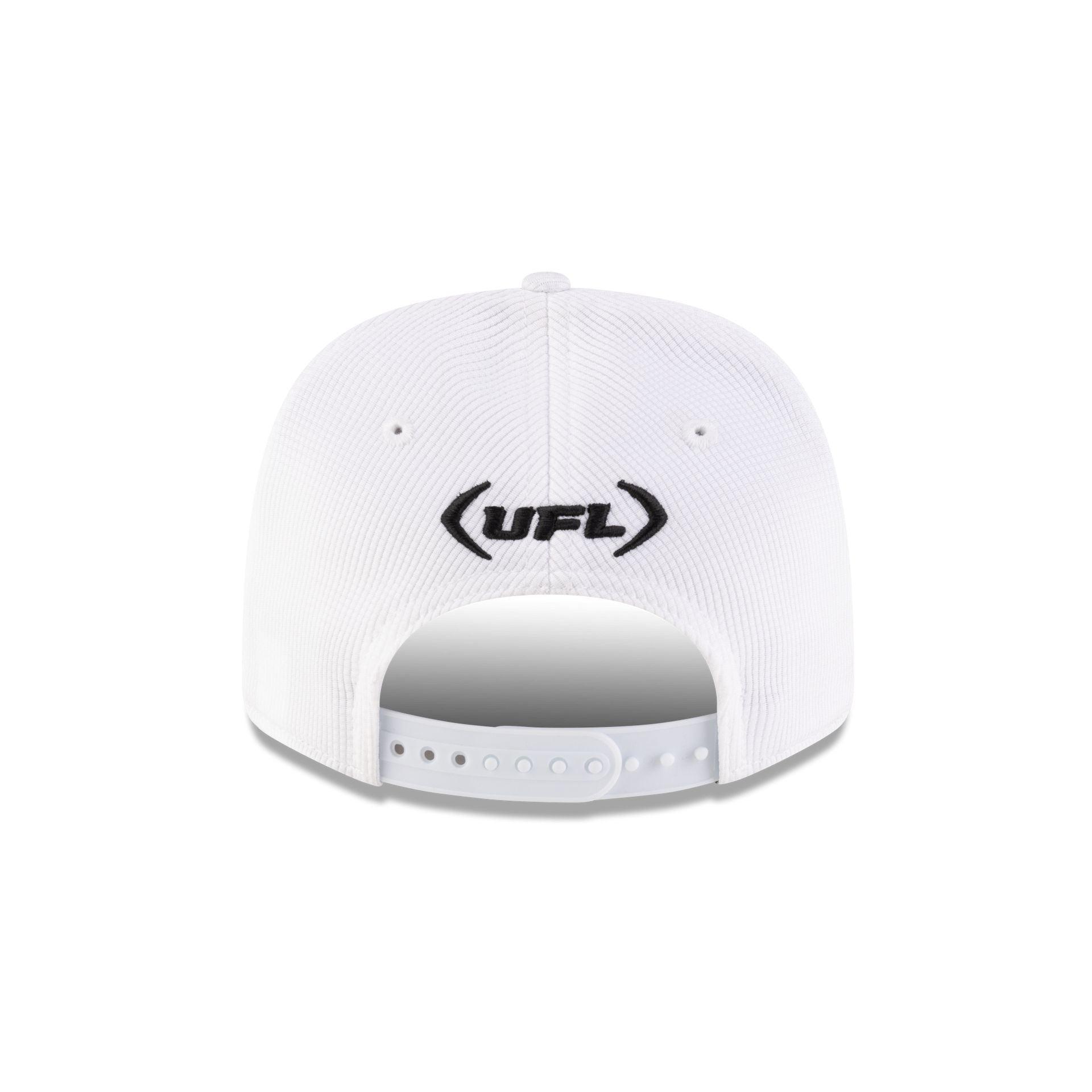 UFL White 9SEVENTY Stretch-Snap Hat Male Product Image
