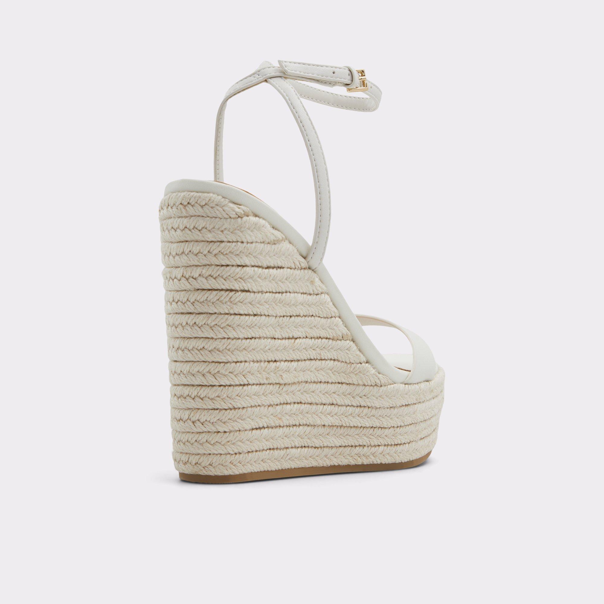 Marysol White/Bone Women's Wedges | ALDO US Product Image