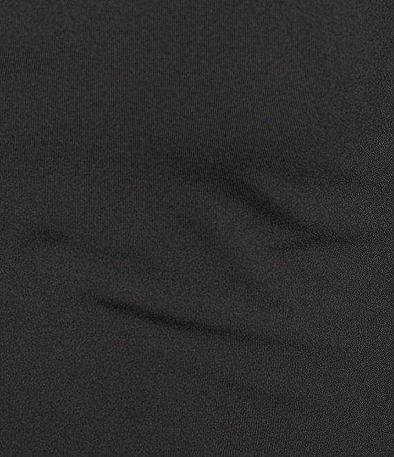 VAN WINKLE & CO. Scoop Neck Sleeveless Adjustable Convertible Strap Cropped Tank Top Product Image