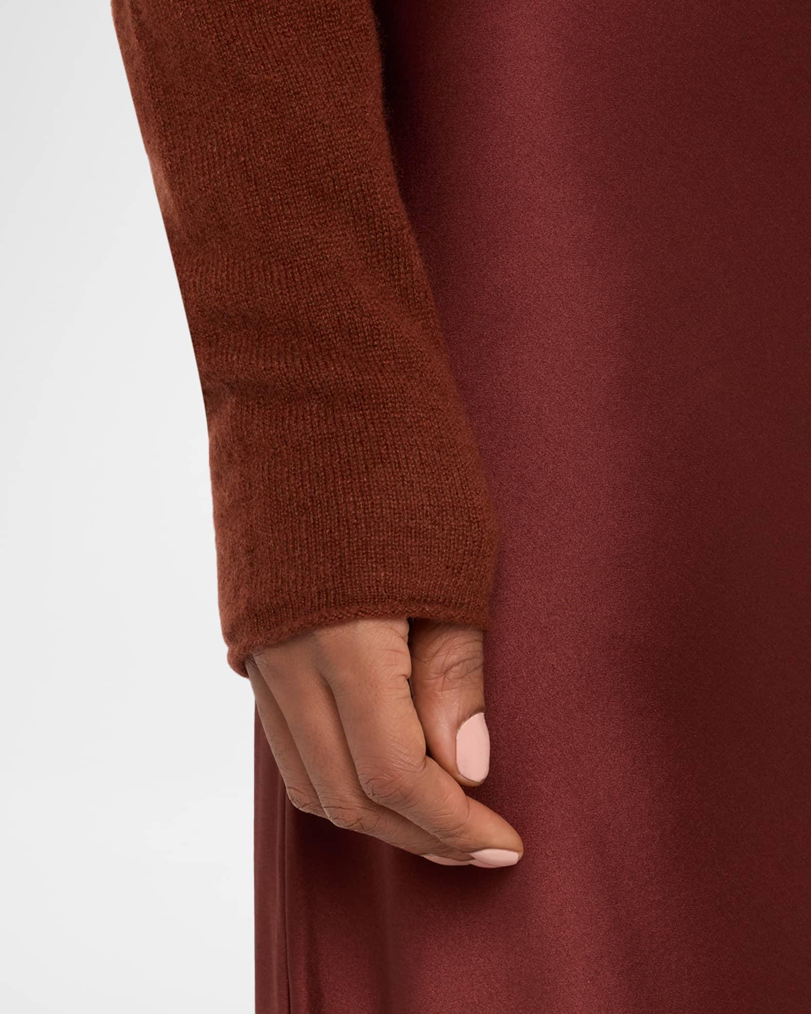 Miranda Scallop Bias-Cut Silk Skirt Product Image