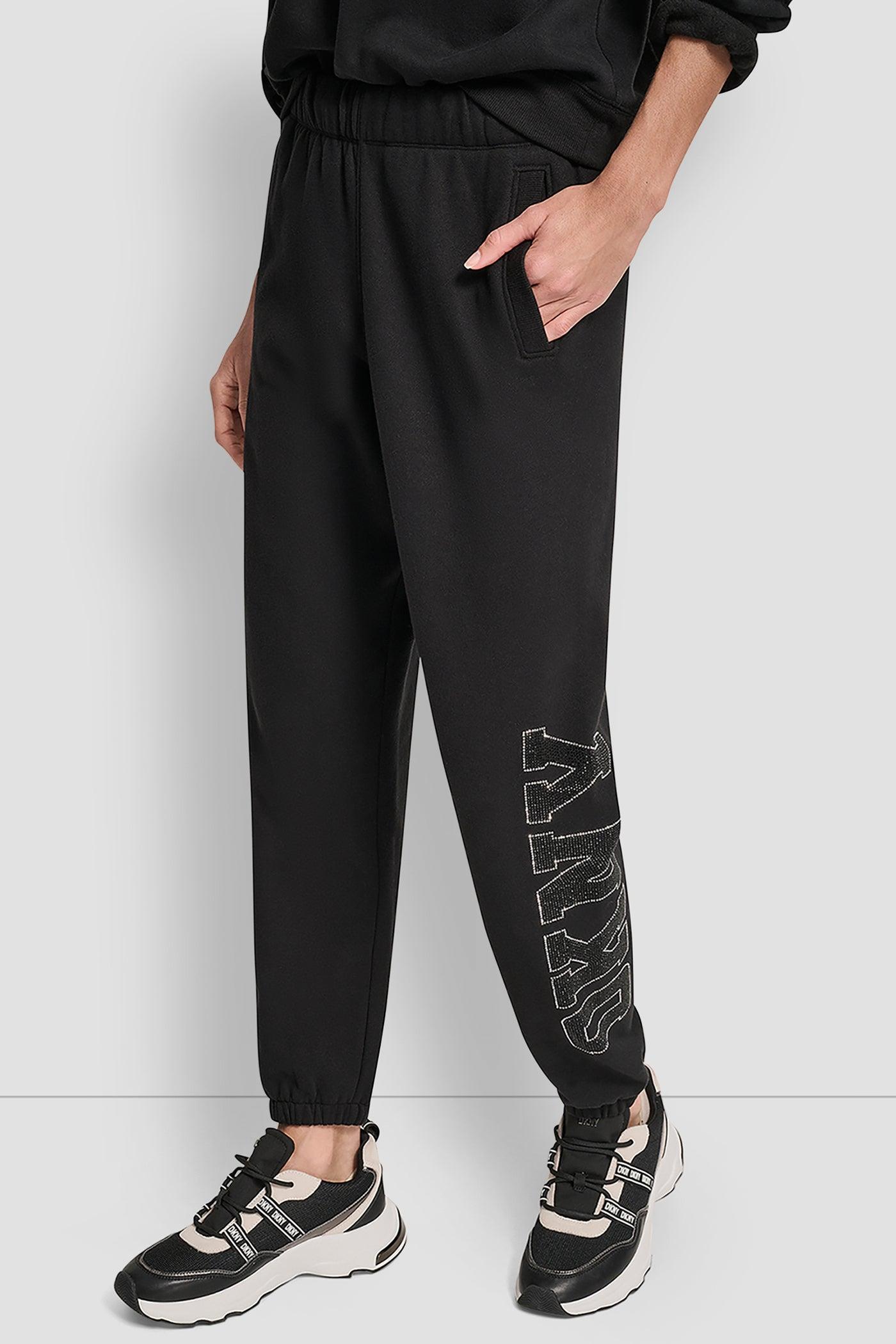 EXPLODED RHINESTONE VARISTY LOGO HIGH RISE RELAXED Product Image