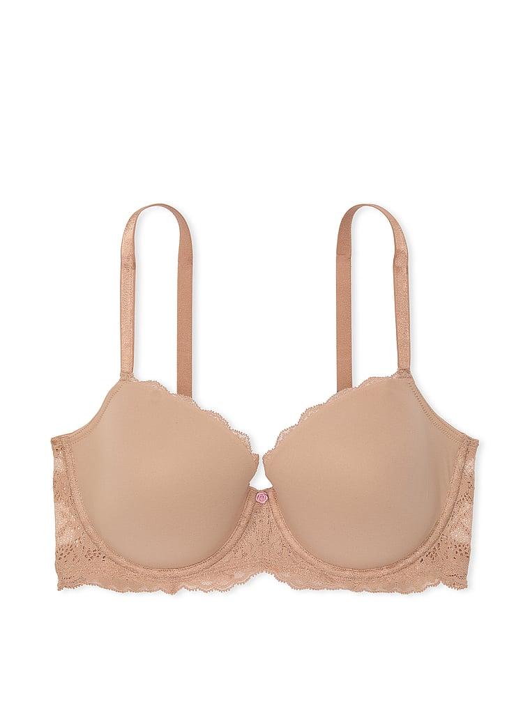 Smooth & Lace Lightly Lined Classic Coverage Demi Bra Product Image