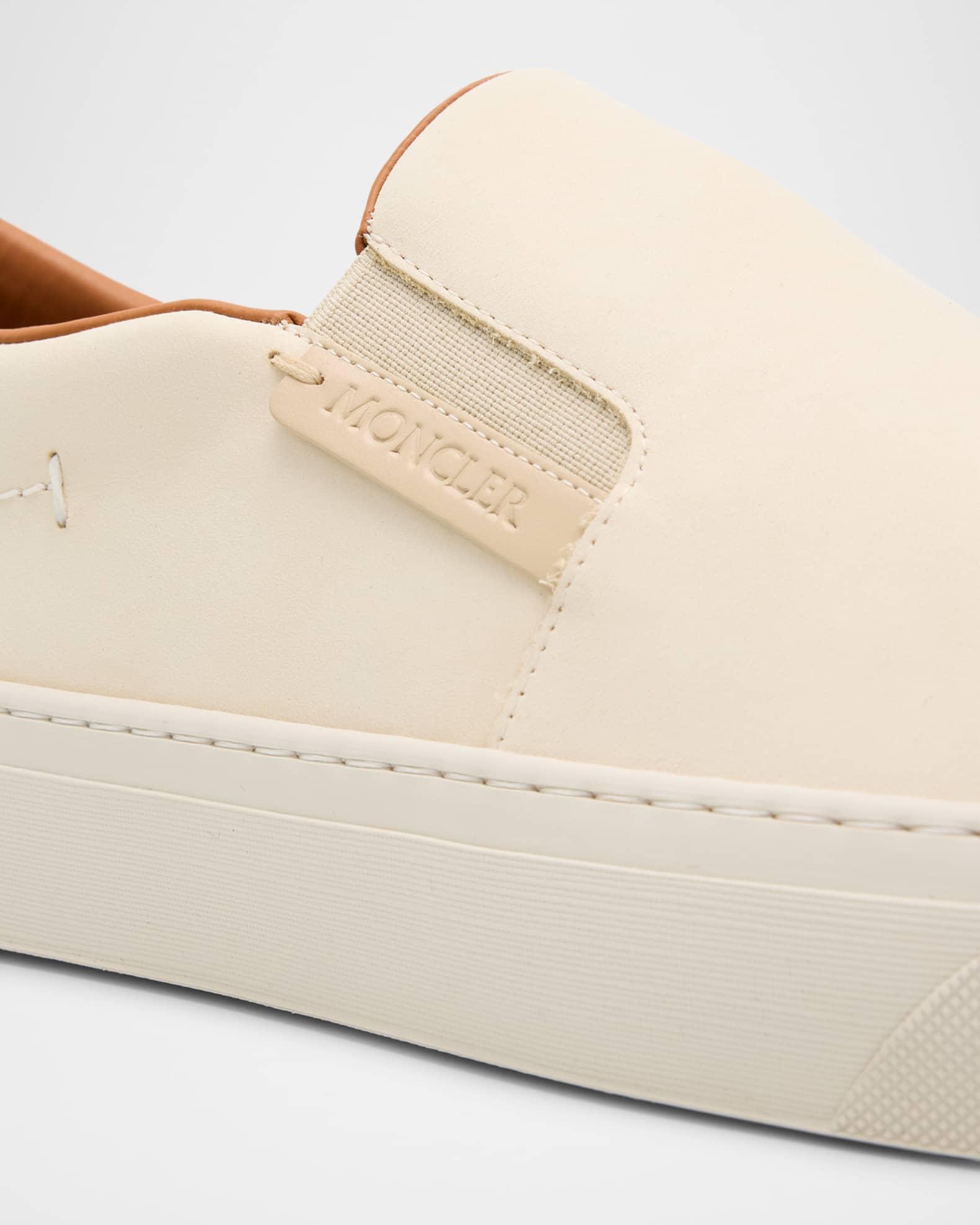 Men's Monclub Leather Slip-On Sneakers Product Image