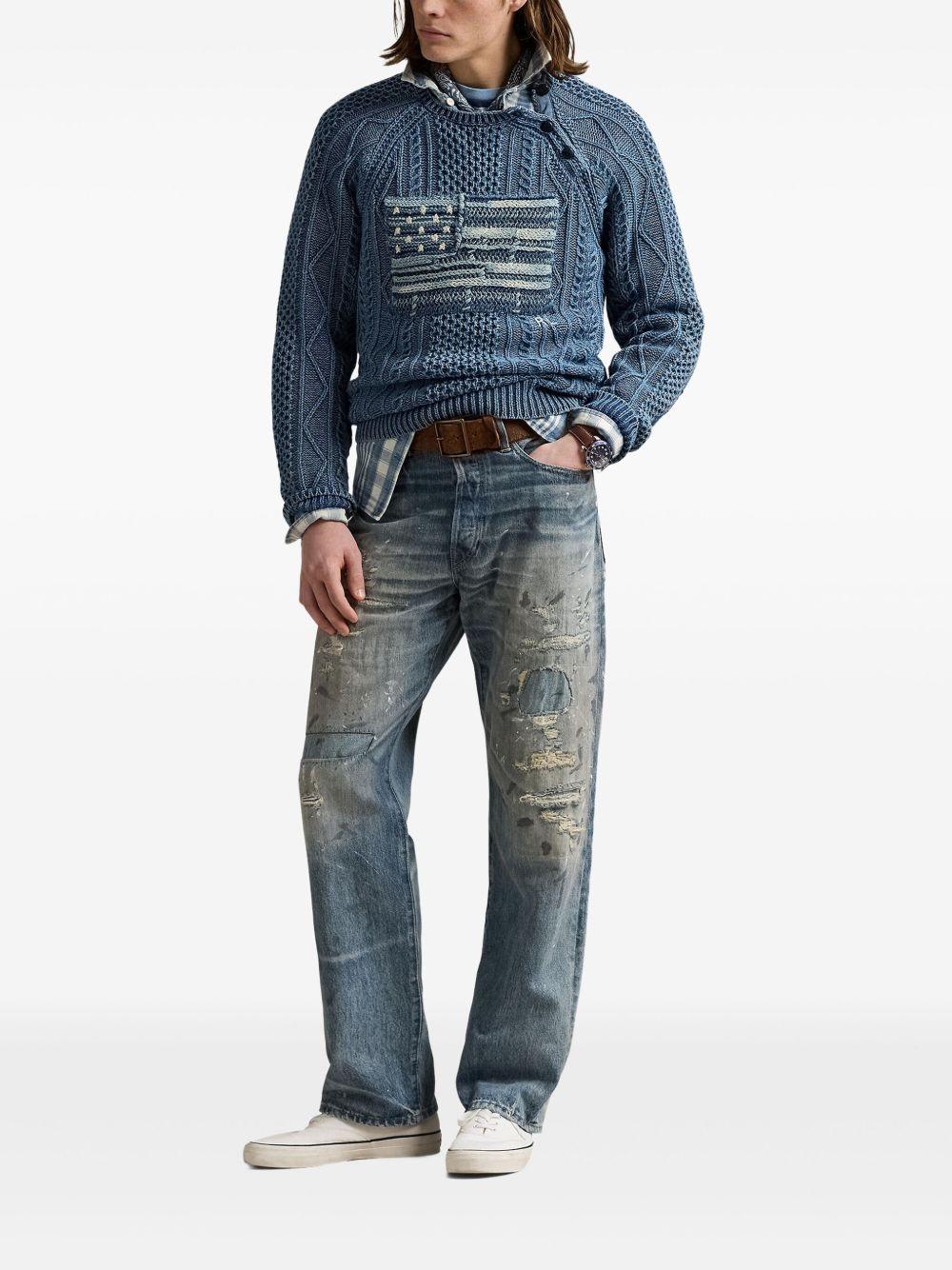 cable-knit jumper Product Image