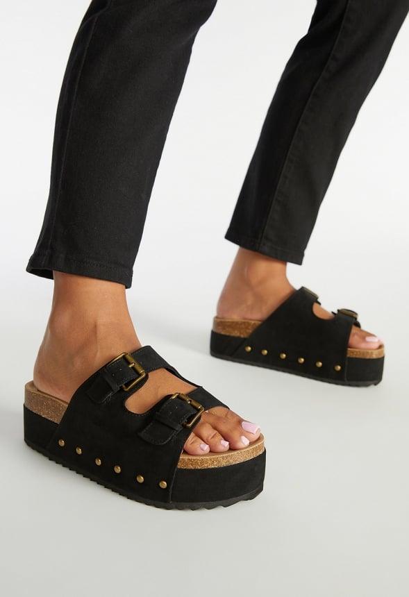 Abbie Platform Slide Sandal Product Image