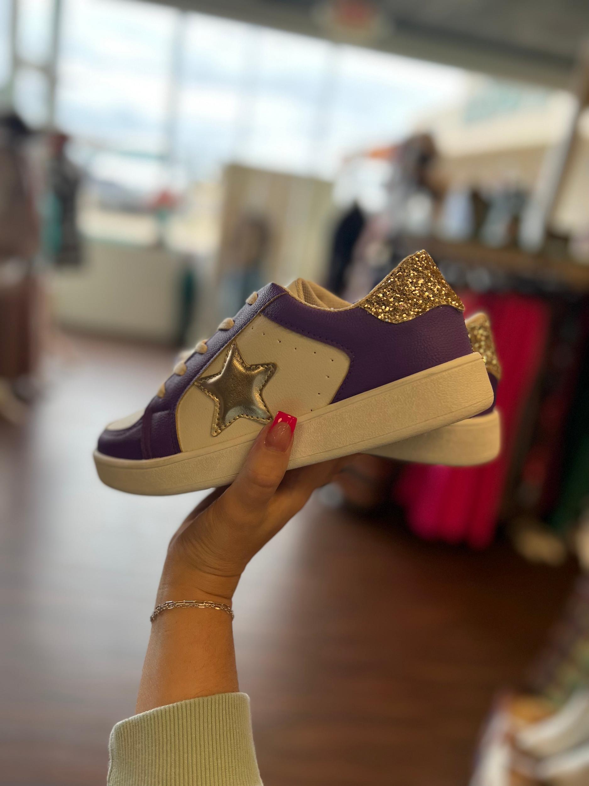 Miel Purple Gameday Sneakers* Product Image