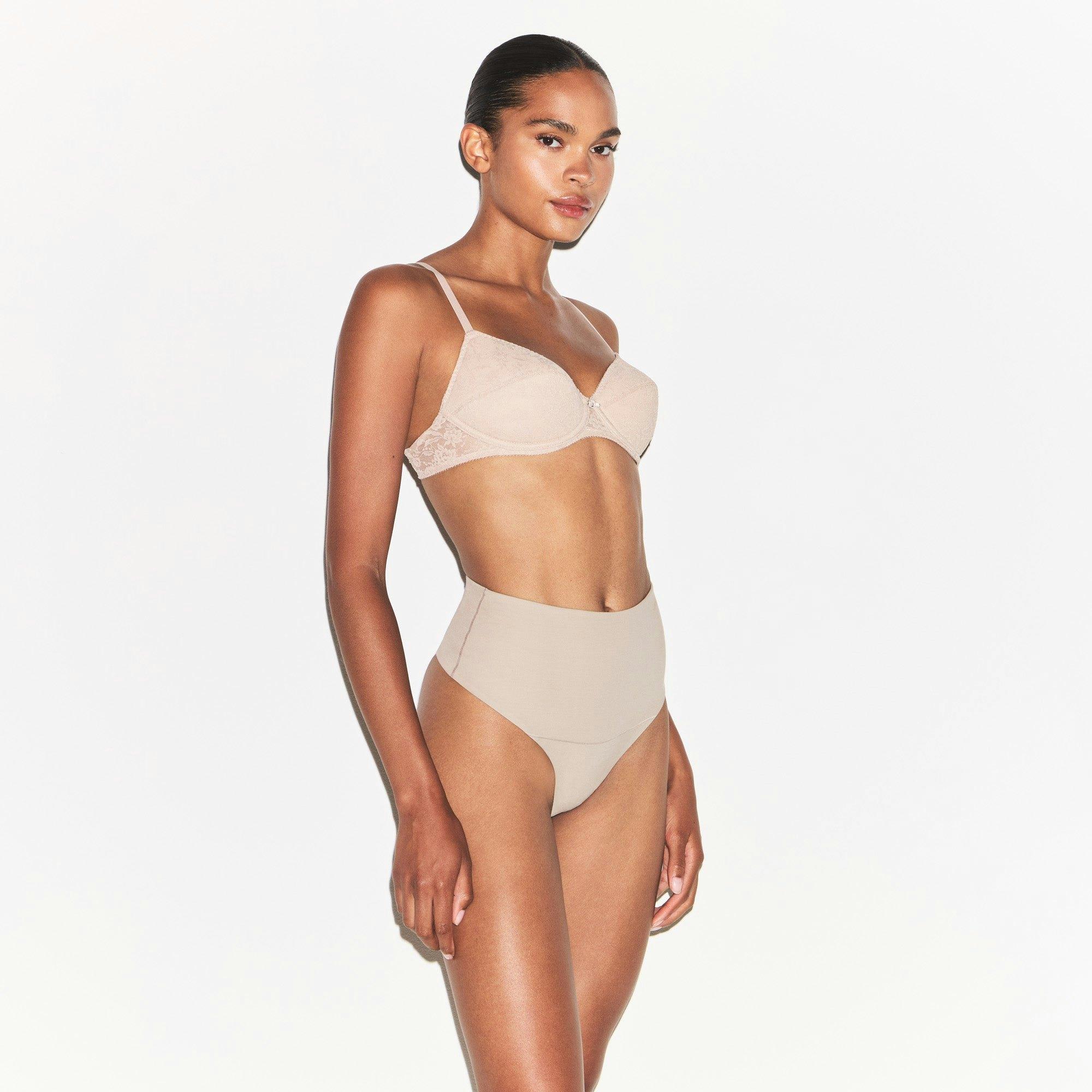 VINTAGE BRAS LACE UNLINED BRA | MUSHROOM Product Image