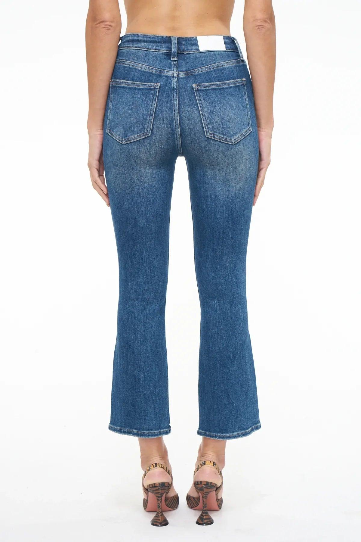 Lennon High Rise Plaza Distressed Product Image