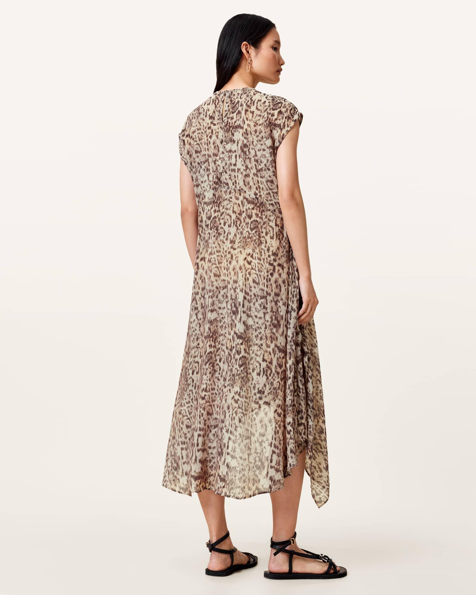 Arwen Leopard Print Dress Product Image